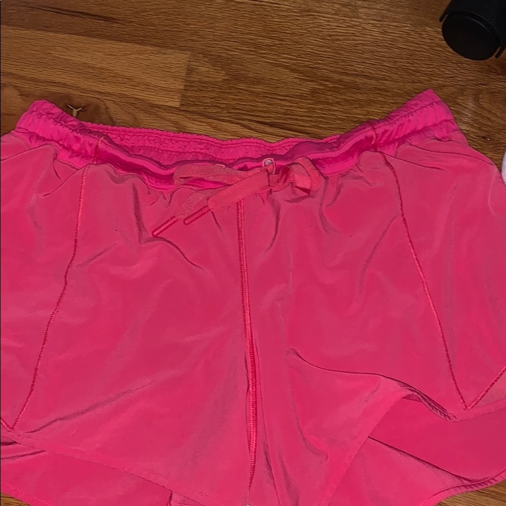Very Rare Pink Lululemon shorts - Picture 3 of 3